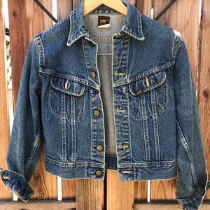 VINTAGE Lee , Shrunken Denim Jacket